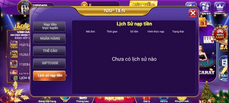 Các tình huống thường gặp khi nạp tiền tại 68 game bài