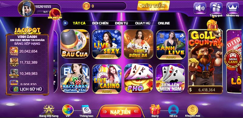 Tổng quan về Sảnh live 68 game bài