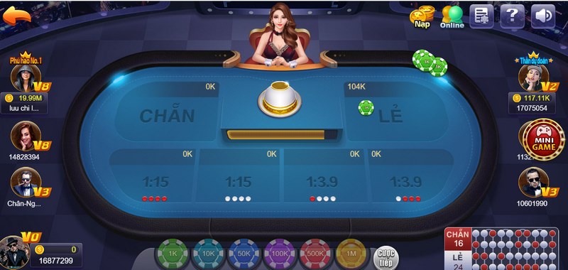 Mini game ăn khách nhất tại TDTC88