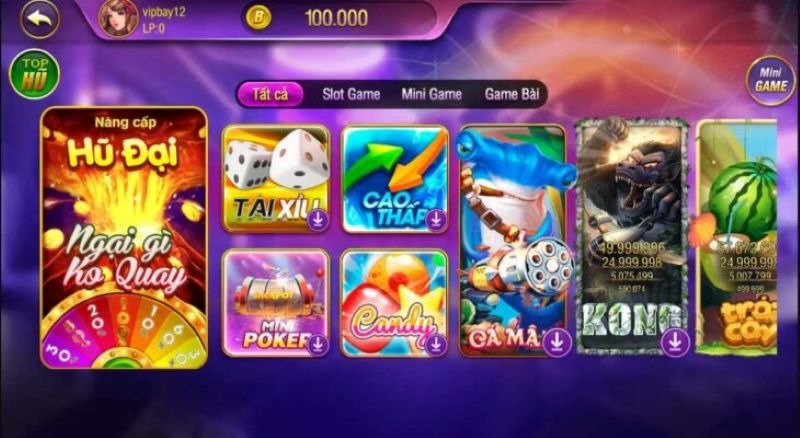 Những trò chơi hot nhất làng game tại Bigfun