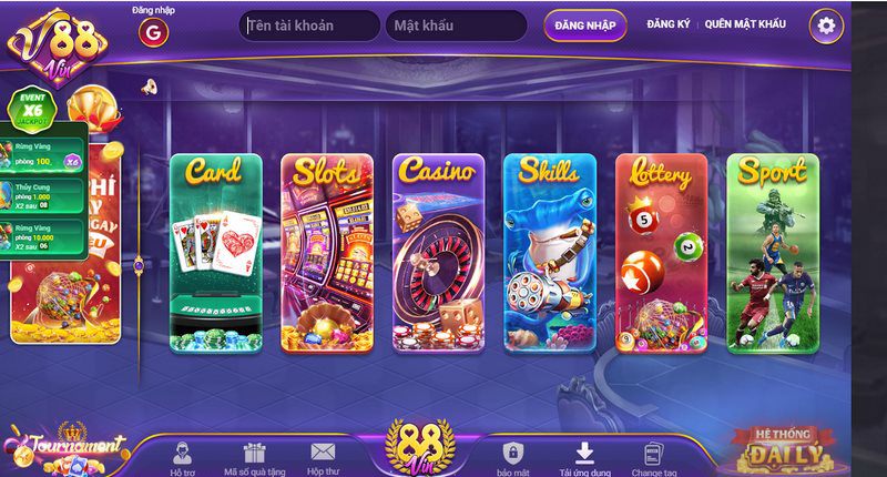 V88 Vin mang đến thế giới game siêu khủng