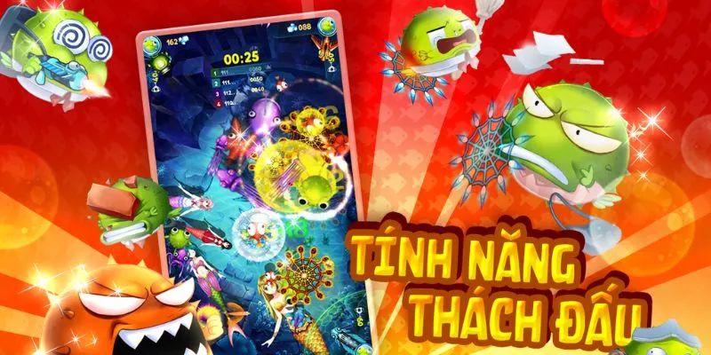 Game i Cá với tính năng thách đấu